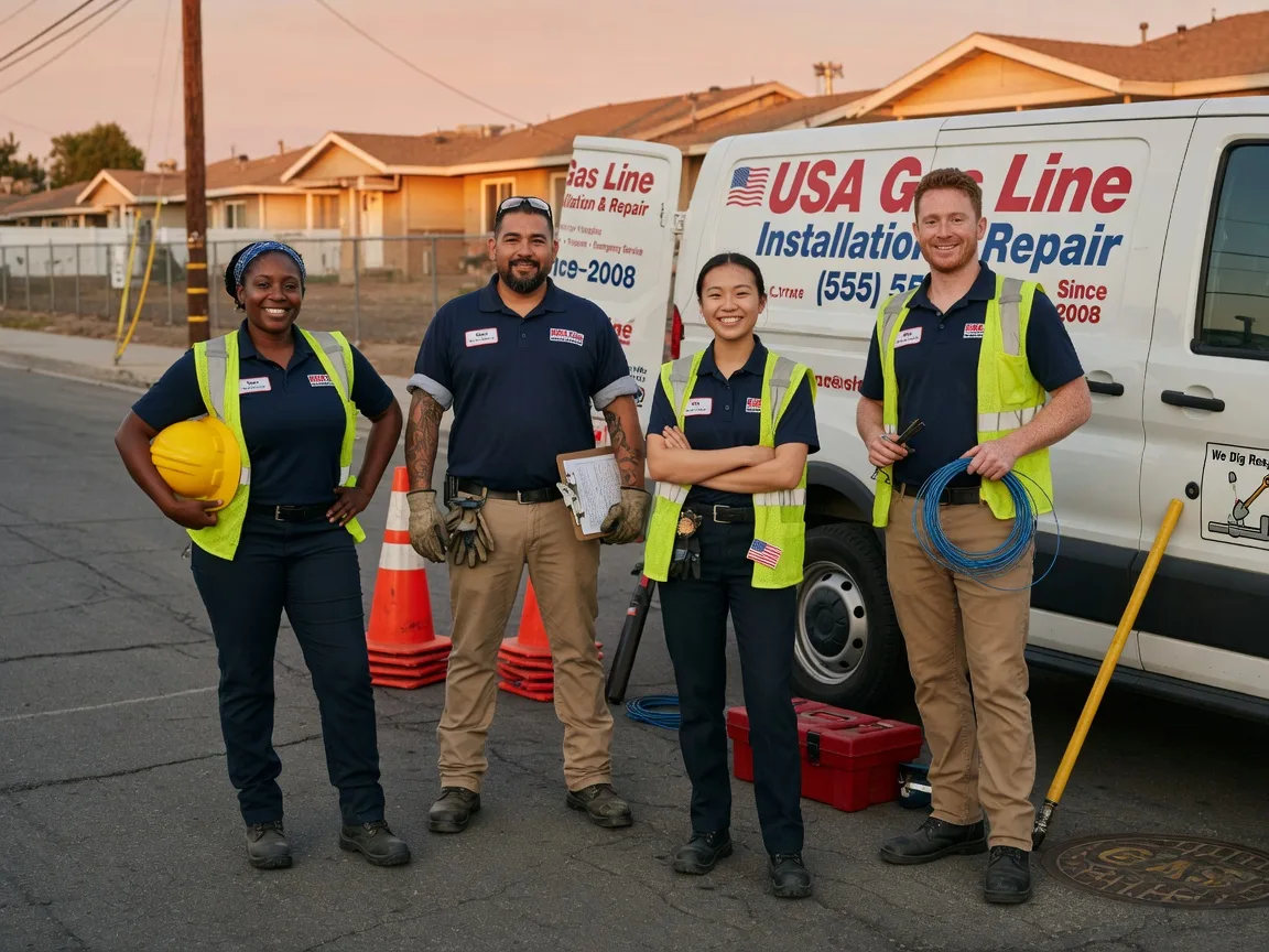 Gas Line Installation company in Burnett, WI